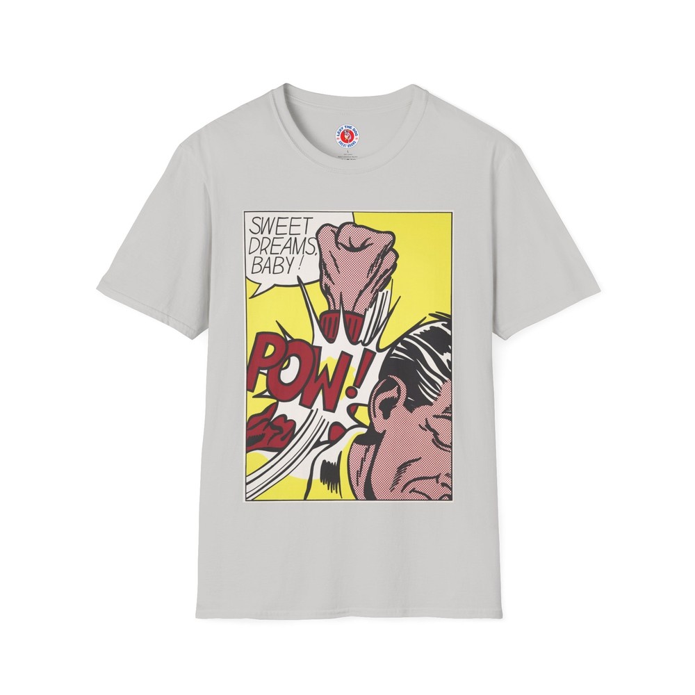 Roy Lichtenstein POW! Style Unisex T-Shirt, Casual Wear, Statement Tee