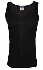 Mens Vests Sleeveless 100% Cotton Ribbed Summer Training Gym Tank Tops S-2XL 3PK