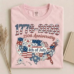 Patriotic Graphic Design Soft Feel Comfort Tee