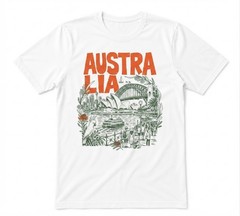 Austrailia Souvenir Lover Loving City Gift Unisex Tee White T-shirt