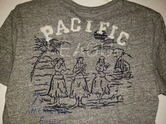 American Eagle Men’s Short Sleeve Athletic Fit “Pacific League” T-Shirt Size S