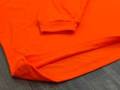 DRI-FIT Long Sleeve T-Shirts, UPF 50+ Sun Protection Shirt Safety Orange