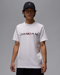 Nike Nike Jordan Air Men’s T-shirt IB7353-101 White/Black US Size XS-3XL New