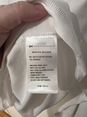 DSG Men’s Cold Weather Compression Crew Neck Top White Base Layer Size 2XL NEW