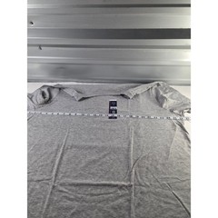 George Mens 2 Pack Heather Gray V-Neck T-Shirts Moisture Wicking Size 2XL NWT
