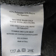 Venado Henley Shirt Mens Large Gray Long Sleeve Stretch Casual Comfort Layering