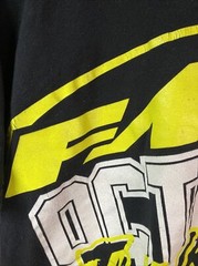 FMF Y2K Octane Junkies Motocross Graphic T-shirt Sz L Streetwear Glows In Dark