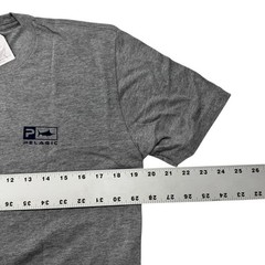 Pelagic Steve Goione Sailfish Tri-Blend T-Shirt Mens Medium New Heather Gray