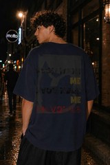 Oversized Streetwear Graphic Tee, Aesthetic Lyric Print Shirt, Trendy Y2K Unisex