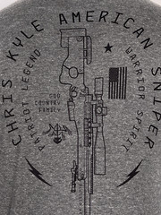 Howitzer Style Men’s T-Shirt Chris Kyle Spirit Military Grunt MFG