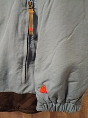 Vintage Kemper Ski Snowboard Jacket Blue Waterproof Nylon Fleece Lined Size 16