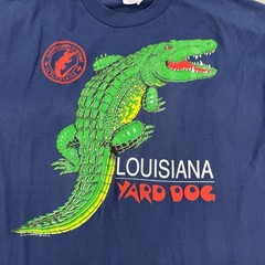 Vintage Louisiana Yard Dog Aligator T-shirt 90s Y2k XL