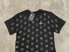 Nike Monogram 23 AOP T Shirt Mens Small Black White All Over Print NWT