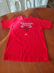 Vintage Chicago Bulls T-Shirt Mens Medium NBA Basketball Adidas Hip Hop Jordan
