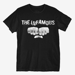 The Infamous Mobb Deep Tee, Mobb Deep Fist Bump Tee, for 80s Hip-hop Fans
