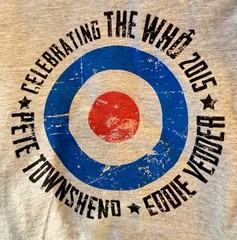 The Who 2015 Benefit Concert T-Shirt – Large