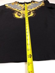 ETERNITY BC/AD men T-SHIRT size small 100%AUTHENTIC nice BLACK/GOLD RARE