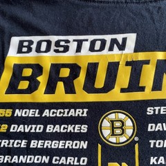 Boston Bruins Stanley Cup Finals 2019 T Shirt Sz Small Team Roster