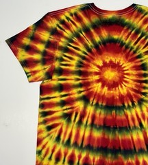 Gildan Tie Dye Adult Unisex T-Shirt Size Large Multicolor Hand Dyed Tee New