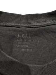 J Galt Shirt Mens One Size Black 1984 Al Burgers Drive In Vintage 80s USA T Shir