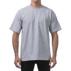 3-Pack PRO CLUB | Size 5X | Gray | Short Sleeve