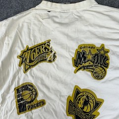 UNK NBA Multi Logo Graphic Shirt Mens XL Lakers Bulls Knicks Cavs Spurs Clippers