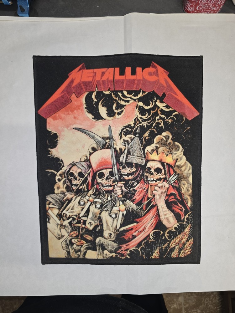 Metallica Four Horsemen Backpatch