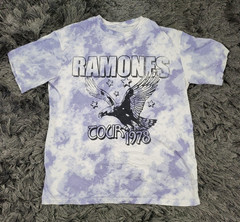 Ramones Shirt Mens Medium Purple Tie Dye 1978 Tour Band Music Punk Rock 70s Flaw