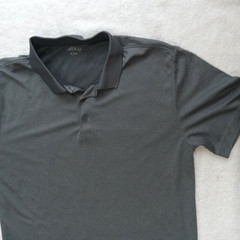 BCG Men’s Polo Shirt Size Large Gray Short Sleeve Athletic Performance Tee