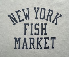 Chinatown Market Oversized New York Fish Market T-Shirt Off-White – Medium