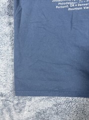 Tim McGraw Shotgun Rider On Tour/Sundown Heaven Town Blue T-Shirt Size S