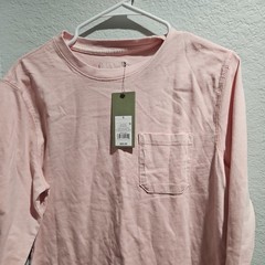 Goodfellow & Co. Men’s Light Pink Heavyweight Pocket T-Shirt Size Small New