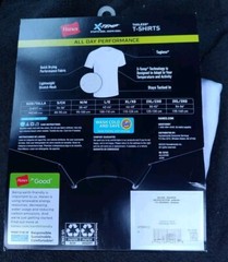 Hanes 3 Pack Tagless X-Temp T-Shirts Size M (38-40) White Mesh NIP Medium