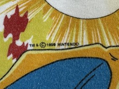Vintage 1999 Nintendo Pokemon Charizard T-Shirt Size 8 90s Kids Graphic Tee