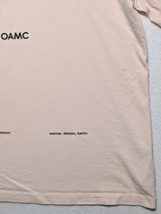 OAMC School of Building SS19 Bauhaus Graphic T-Shirt Size M Made in Greece