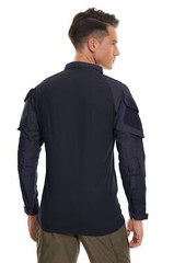 Men’s Tactical T-Shirts 1/4 Zip Hiking Training Casual Work Rip-Stop T-Shirts