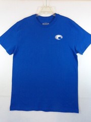Costa Del Mar T Shirt Men’s Medium Blue Short Sleeve Graphic New With Tags