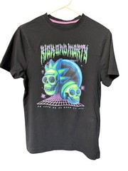 Rick And Morty Skull Assets Graphic T-Shirt Men’s Size Small