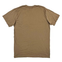 Soffe 2 Pack Military T-Shirt Mens Large Brown Cotton Blend Made in USA Tactical