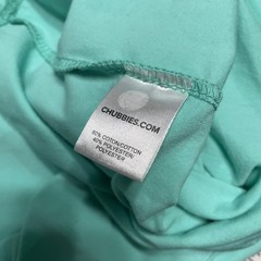 Chubbies Men’s Tank Top Teal w Pocket Size Medium