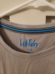 KUHL KUHLDRY TSHIRT BRAND NEW CLOUD GRAY SMALL DISCONTINUED OG Super Soft Rare