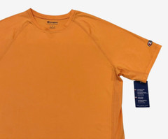 Champion Wicking Double Dry Crewneck Short Sleeves Mesh Graphic Tee T Shirt XXL