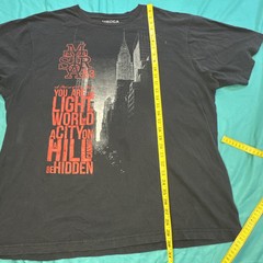 MECCA T Shirt Mens 3XL Black Take Over The City Graphic Hip Hop 100% Cotton