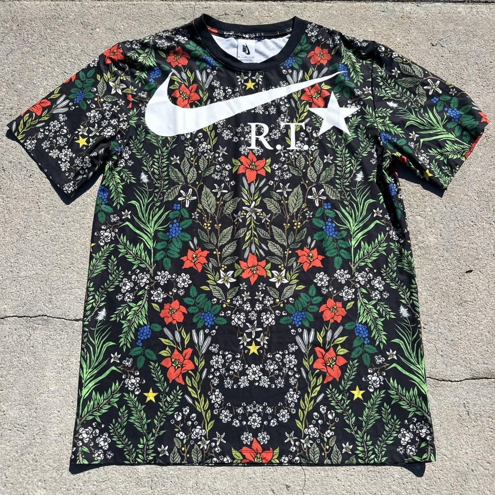Nike Nikelab x RICCARDO TISCI Floral Tee Multicolor 827053-010 Men’s Medium
