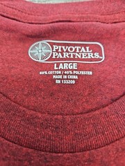 Pivotal Partner Shirt Burgandy Large [G3A]