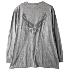 Used SOFFE US AIR FORCE Military Long-Sleeve T-Shirt Made in USA Men’s Size …