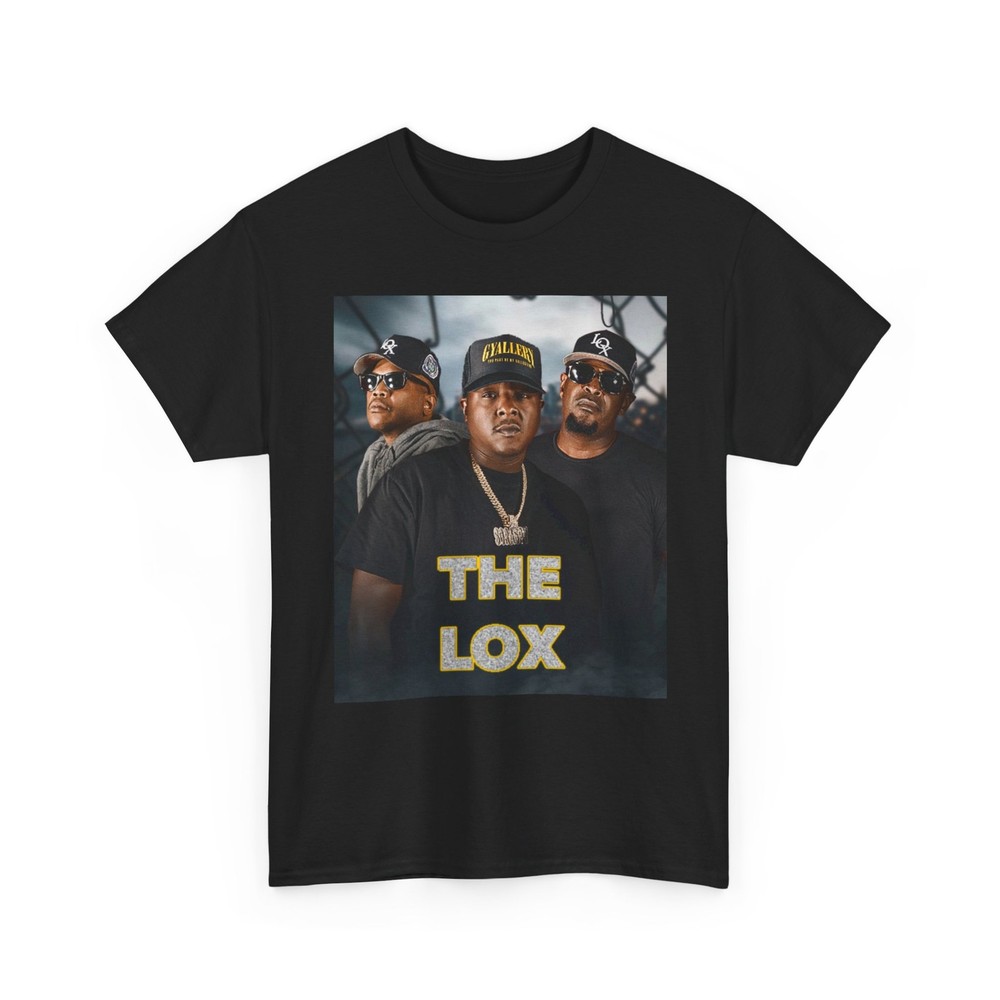 The Lox Vintage Hip-Hop Unisex Heavy Cotton Tee, Music T-Shirt