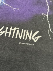 Vintage Single Stitch 1989/1987 Metallica Ride The Lightning T Shirt Men’s Large