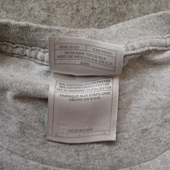 Vintage Nike T Shirt Mens Large Gray Embroidered Center Swoosh Long Sleeve Y2K