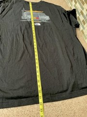 The North Face Men’s Crewneck Black TShirt Size XXL Retro Van Kayak 52×32” New